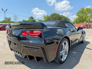 2017 Chevrolet Corvette 3LT with VIN 1G1YF3D70H5123914, listed as a Copart auction lot 59671705 with 62,245 mi miles and Clean title. Bid and sale history available at DreamBid. Image 4.