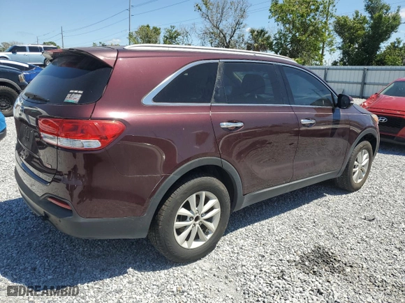 2017 Kia Sorento L with VIN 5XYPG4A32HG198354, listed as a Copart auction lot 53335935 with 0 mi miles and Clean Title. Bid and sale history available at carsss.com. Image 3.