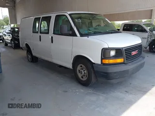 2017 GMC Savana Cargo z VIN 1GTW7AFF4H1149962, wystawiony jako IAAI lot #42215915 z przebiegiem 105 181 mil mil oraz . Historia ofert i sprzedaży dostępna na DreamBid. Obrazek 1.