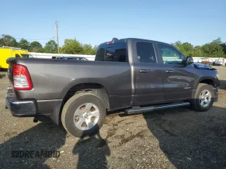 2020 Ram 1500 Big Horn with VIN 1C6RRFBG8LN297687, listed as a Copart auction lot 67943934 with 20,615 mi miles and Salvage Title. Bid and sale history available at carsss.com. Image 3.