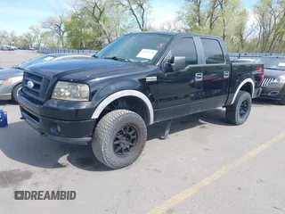 2008 Ford F-150 XLT with VIN 1FTPW14V28FC26851, listed as a IAAI auction lot 42055576 with 156,119 mi miles. Bid and sale history available at carsss.com. Image 2.