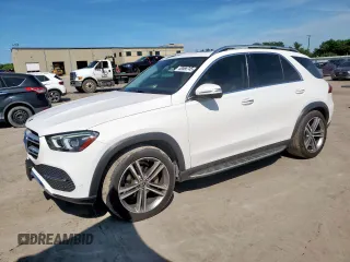 2020 Mercedes-Benz GLE 350 with VIN 4JGFB4JB1LA275494, listed as a Copart auction lot 58566745 with 64,339 mi miles and Salvage title. Bid and sale history available at DreamBid. Image 1.