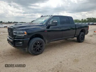 2024 Ram 2500 Laramie with VIN 3C6UR5NL7RG298604, listed as a Copart auction lot 59856015 with 12,666 mi miles and Clean title. Bid and sale history available at DreamBid. Image 1.