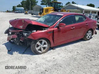 2015 Kia Optima LX z VIN 5XXGM4A70FG438093, wystawiony jako Copart lot #58476645 z przebiegiem 141 910 mil mil oraz Szkoda całkowita • Salvage title. Historia ofert i sprzedaży dostępna na DreamBid. Obrazek 1.
