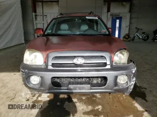 2005 Hyundai Santa Fe GLS with VIN KM8SC73E85U945466, listed as a Copart auction lot 72215174 with 119,999 mi miles and Non Repairable. Bid and sale history available at carsss.com. Image 5.