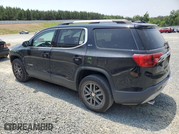 2017 GMC Acadia SLT with VIN 1GKKNMLS9HZ181657, listed as a Copart auction lot 59504455 with 93,260 mi miles and Salvage title. Bid and sale history available at DreamBid. Image 2.