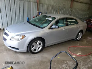 2011 Chevrolet Malibu 1LS with VIN 1G1ZB5E11BF214505, listed as a Copart auction lot 55985365 with 100,186 mi miles and Salvage Title. Bid and sale history available at DreamBid. Image 1.