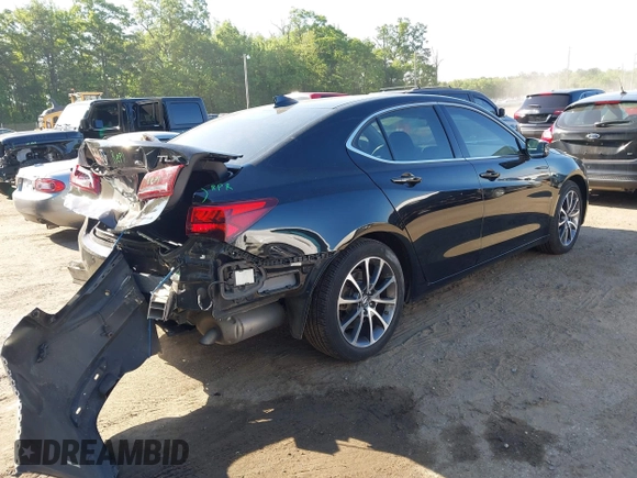 2016 Acura TLX Advance with VIN 19UUB3F7XGA002801, listed as a IAAI auction lot 42231571 with 91,787 mi miles and . Bid and sale history available at DreamBid. Image 4.