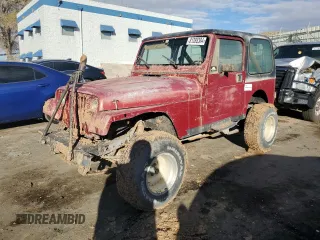 1988 Jeep Wrangler z VIN 2BCCV8133JB529420, wystawiony jako Copart lot #81288384 z przebiegiem 197 632 mil mil oraz Czysty tytuł • Clean title. Historia ofert i sprzedaży dostępna na DreamBid. Obrazek 1.