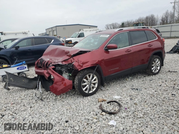 2015 Jeep Cherokee Limited with VIN 1C4PJLDB6FW516426, listed as a Copart auction lot 80446464 with Not Provided miles and Salvage Title. Bid and sale history available at DreamBid. Image 1.