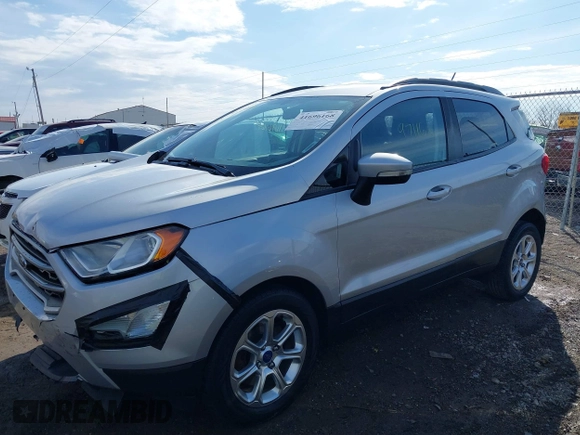 2018 Ford EcoSport SE with VIN MAJ3P1TE0JC205751, listed as a IAAI auction lot 41696168 with 97,166 mi miles. Bid and sale history available at carsss.com. Image 14.