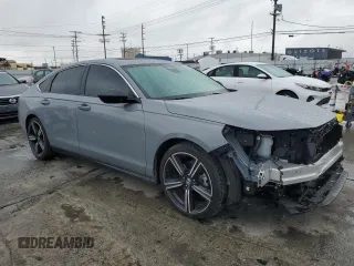 2024 Honda Accord Sport с VIN 1HGCY2F57RA017889, выставлен на аукционе Copart как лот 48557025 с пробегом 33 392 миль миль и Списание • Salvage title. История ставок и продаж доступна на DreamBid. Изображение 4.
