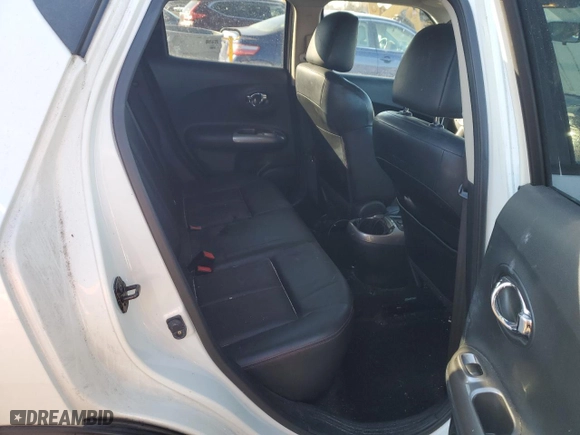 2013 Nissan Juke SL with VIN JN8AF5MV2DT213353, listed as a Copart auction lot 46504575 with 122,124 mi miles and Salvage Title. Bid and sale history available at carsss.com. Image 10.
