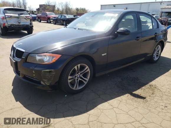2008 BMW 3 Series 328xi z VIN WBAVC73568KX90320, wystawiony jako Copart lot #53806035 z przebiegiem 102 438 mil mil oraz Szkoda całkowita • Salvage title. Historia ofert i sprzedaży dostępna na DreamBid. Obrazek 1.