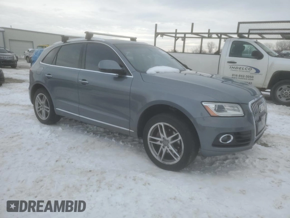 2015 Audi Q5 Premium Plus with VIN WA1LFAFP3FA146489, listed as a Copart auction lot 41491665 with 105,795 mi miles and Salvage title. Bid and sale history available at DreamBid. Image 4.