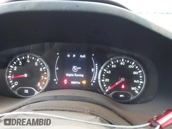 2021 Jeep Renegade Upland Edition with VIN ZACNJDAB8MPM65066, listed as a IAAI auction lot 41798043 with 55,247 mi miles. Bid and sale history available at carsss.com. Image 7.