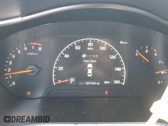 2014 Kia Cadenza Premium with VIN KNALN4D78E5139605, listed as a Copart auction lot 45453455 with 130,764 mi miles and Salvage Title. Bid and sale history available at carsss.com. Image 9.