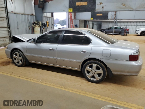 2003 Acura TL Type S with VIN 19UUA56803A016904, listed as a Copart auction lot 42394505 with 141,899 mi miles and Salvage Title. Bid and sale history available at carsss.com. Image 2.