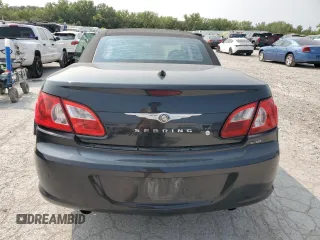 2008 Chrysler Sebring Limited with VIN 1C3LC65M28N135731, listed as a Copart auction lot 70874394 with 158,963 mi miles and Salvage Title. Bid and sale history available at carsss.com. Image 6.