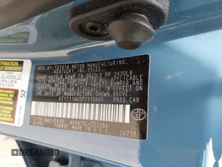 2023 Toyota Camry SE z VIN 4T1T11AK0PU115695, wystawiony jako IAAI lot #42221720 z przebiegiem 67 575 mil mil oraz . Historia ofert i sprzedaży dostępna na DreamBid. Obrazek 9.
