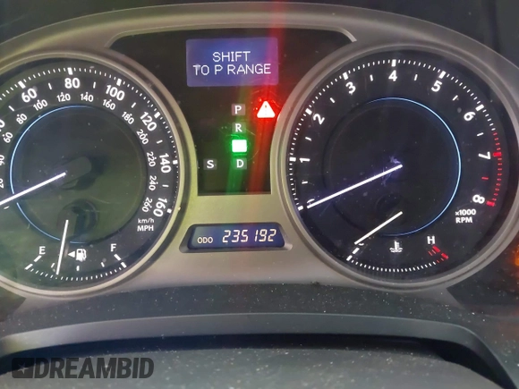 2008 Lexus IS 250 z VIN JTHBK262182068006, wystawiony jako IAAI lot #42753797 z przebiegiem 235 192 mil mil oraz . Historia ofert i sprzedaży dostępna na DreamBid. Obrazek 7.