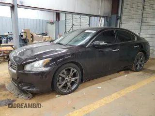 2013 Nissan Maxima 3.5 SV w/Sport Pkg with VIN 1N4AA5AP5DC819025, listed as a Copart auction lot 43457355 with 156,877 mi miles and Salvage Title. Bid and sale history available at carsss.com. Image 1.