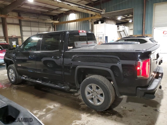 2017 GMC Sierra 1500 SLT with VIN 3GTU2NEC5HG348279, listed as a Copart auction lot 46572835 with 72,964 mi miles and Salvage Title. Bid and sale history available at carsss.com. Image 2.