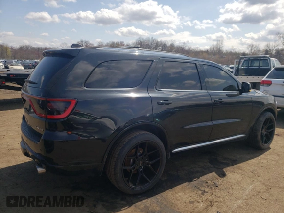 2016 Dodge Durango Limited with VIN 1C4RDJDG9GC485319, listed as a Copart auction lot 52536295 with 127,541 mi miles and Salvage Title. Bid and sale history available at DreamBid. Image 3.