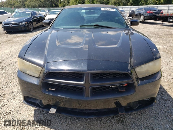 2014 Dodge Charger Police with VIN 2C3CDXAT3EH265909, listed as a Copart auction lot 72352974 with 95,582 mi miles and Salvage Title. Bid and sale history available at carsss.com. Image 5.