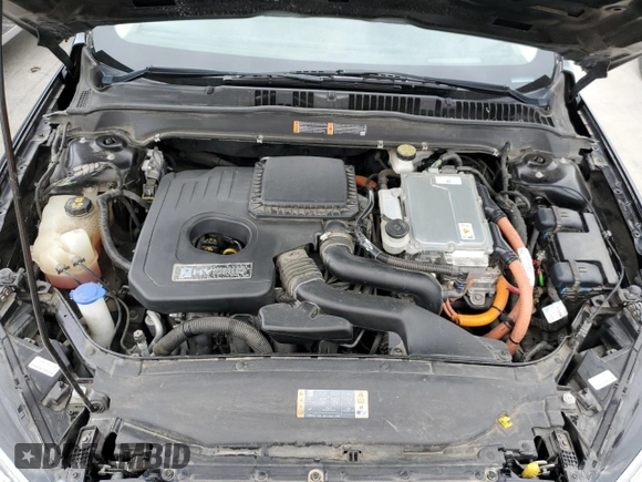 2019 Ford Fusion Hybrid SEL with VIN 3FA6P0MU5KR235893, listed as a Copart auction lot 49295113 with 129,936 mi miles. Bid and sale history available at carsss.com. Image 11.
