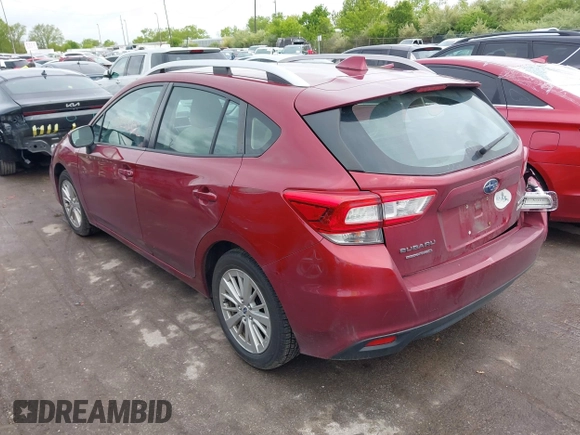 2017 Subaru Impreza Premium z VIN 4S3GTAB63H3733294, wystawiony jako IAAI lot #42236802 z przebiegiem 115 173 mil mil oraz . Historia ofert i sprzedaży dostępna na DreamBid. Obrazek 3.