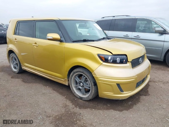 2008 Scion xB with VIN JTLKE50E481055922, listed as a IAAI auction lot 41491904 with 1 miles. Bid and sale history available at carsss.com. Image 1.