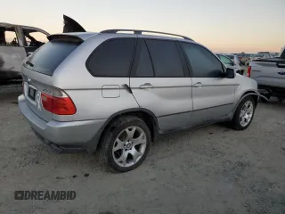 2002 BMW X5 3.0i with VIN 5UXFA535X2LP50341, listed as a Copart auction lot 73180214 with 0 mi miles and Salvage Title. Bid and sale history available at carsss.com. Image 3.
