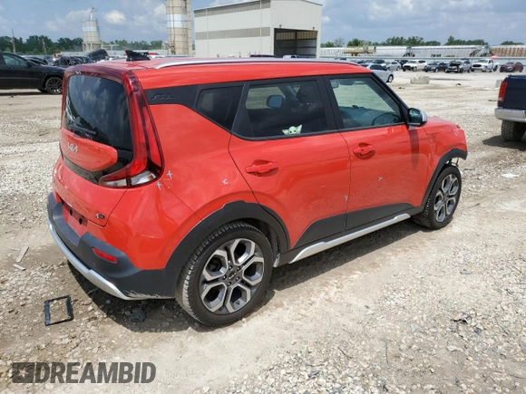 2022 Kia Soul X-Line with VIN KNDJ23AU9N7173094, listed as a Copart auction lot 59462444 with 235,054 mi miles and Salvage Title. Bid and sale history available at DreamBid. Image 3.