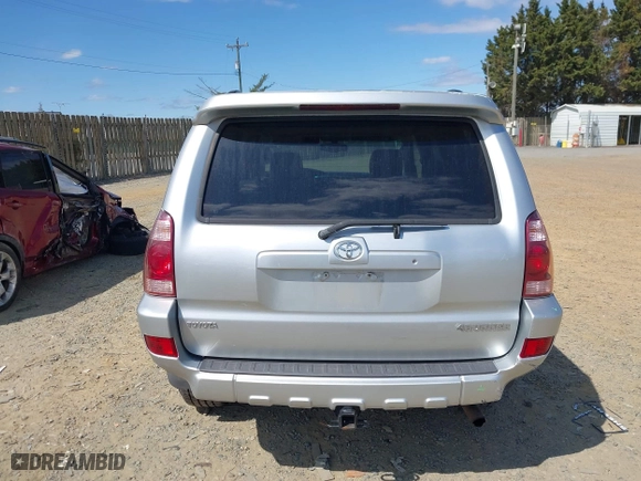 2005 Toyota 4Runner SR5 with VIN JTEBU14R750071095, listed as a IAAI auction lot 41803407 with 266,032 mi miles. Bid and sale history available at carsss.com. Image 16.