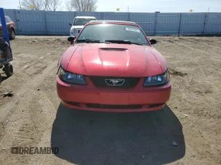 2001 Ford Mustang Deluxe with VIN 1FAFP44461F229846, listed as a Copart auction lot 49043565 with 99,534 mi miles and Salvage Title. Bid and sale history available at carsss.com. Image 5.