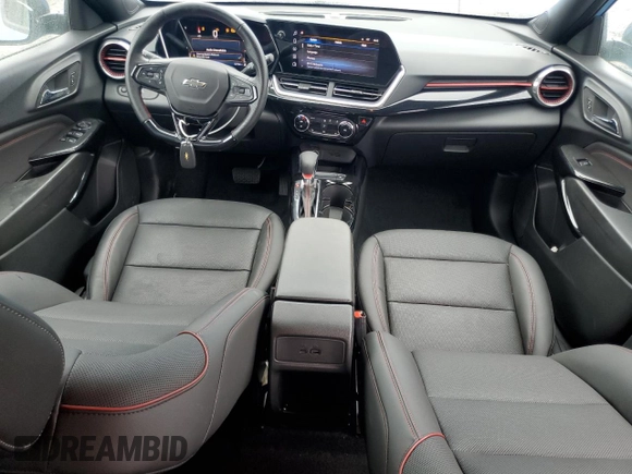 2024 Chevrolet Trax 2RS with VIN KL77LJE25RC206297, listed as a Copart auction lot 50798815 with 5,754 mi miles and Salvage Title. Bid and sale history available at DreamBid. Image 8.