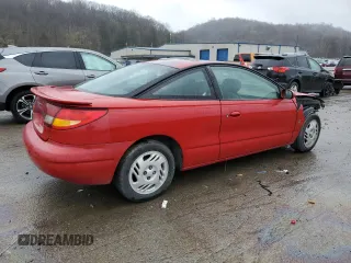2000 Saturn SC with VIN 1G8ZY1276YZ157243, listed as a Copart auction lot 52509885 with 102,215 mi miles and Salvage Title. Bid and sale history available at carsss.com. Image 3.