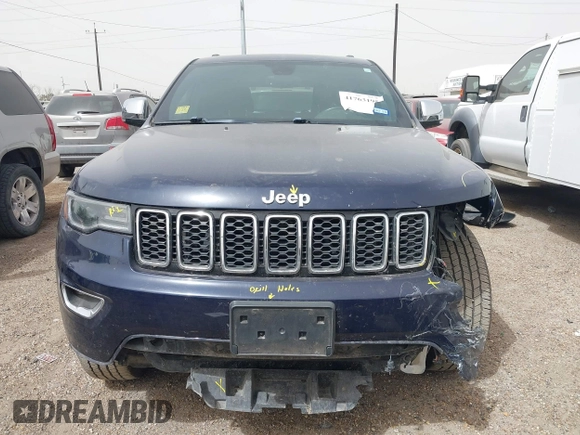 2017 Jeep Grand Cherokee Limited with VIN 1C4RJEBG0HC782953, listed as a IAAI auction lot 41763195 with 63,872 mi miles. Bid and sale history available at carsss.com. Image 12.