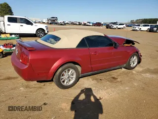 2006 Ford Mustang Standard with VIN 1ZVFT84N665166196, listed as a Copart auction lot 88298585 with 145,248 mi miles and Salvage Title. Bid and sale history available at carsss.com. Image 3.