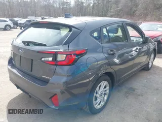 2024 Subaru Impreza with VIN JF1GUABC5R8367397, listed as a IAAI auction lot 41760130 with 6,621 mi miles. Bid and sale history available at carsss.com. Image 4.