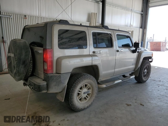 2006 Hummer H3 with VIN 5GTDN136468163620, listed as a Copart auction lot 52881665 with 170,942 mi miles and Salvage Title. Bid and sale history available at carsss.com. Image 3.