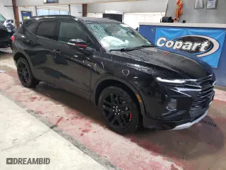 2022 Chevrolet Blazer LT with VIN 3GNKBHR42NS202787, listed as a Copart auction lot 46124515 with 64,798 mi miles and Salvage Title. Bid and sale history available at carsss.com. Image 4.