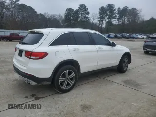2018 Mercedes-Benz GLC with VIN WDC0G4JB9JV055936, listed as a Copart auction lot 45930835 with 143,943 mi miles and Salvage Title. Bid and sale history available at carsss.com. Image 3.