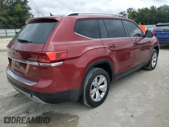 2018 Volkswagen Atlas S z VIN 1V2AP2CAXJC536436, wystawiony jako Copart lot #63485925 z przebiegiem 179 704 mil mil oraz Czysty tytuł • Clean title. Historia ofert i sprzedaży dostępna na DreamBid. Obrazek 3.