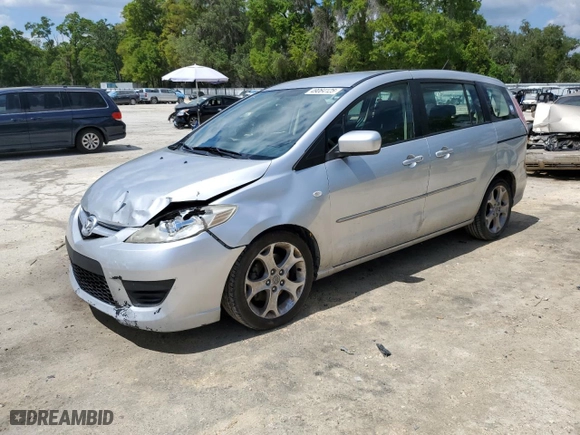 2009 Mazda Mazda5 Sport with VIN JM1CR293790354252, listed as a Copart auction lot 49064125 with 232,456 mi miles and Salvage Title. Bid and sale history available at carsss.com. Image 1.