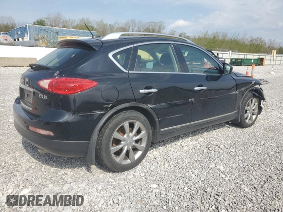 2011 Infiniti EX Journey with VIN JN1AJ0HR9BM854567, listed as a Copart auction lot 55018855 with 129,039 mi miles and Salvage title. Bid and sale history available at DreamBid. Image 3.