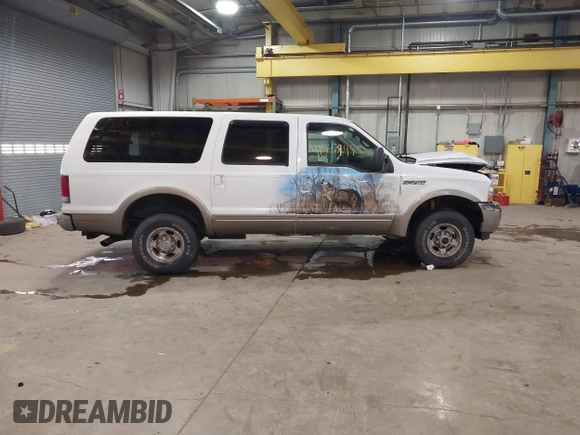2000 Ford Excursion Limited с VIN 1FMSU43F8YED45694, выставлен на аукционе IAAI как лот 41547949 с пробегом 234 845 миль миль и . История ставок и продаж доступна на DreamBid. Изображение 13.