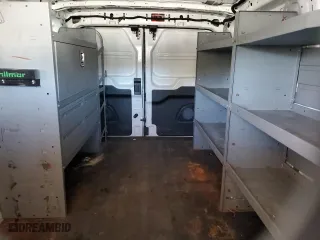 2021 Ford Transit Cargo Van with VIN 1FTBR1Y87MKA53352, listed as a Copart auction lot 43004615 with 74,384 mi miles and Clean Title. Bid and sale history available at carsss.com. Image 10.