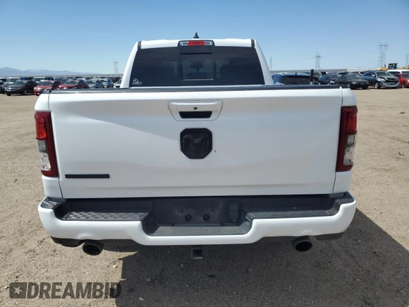 2022 Ram 1500 Big Horn with VIN 1C6RREMTXNN408134, listed as a Copart auction lot 50656415 with 28,686 mi miles and Salvage Title. Bid and sale history available at carsss.com. Image 6.